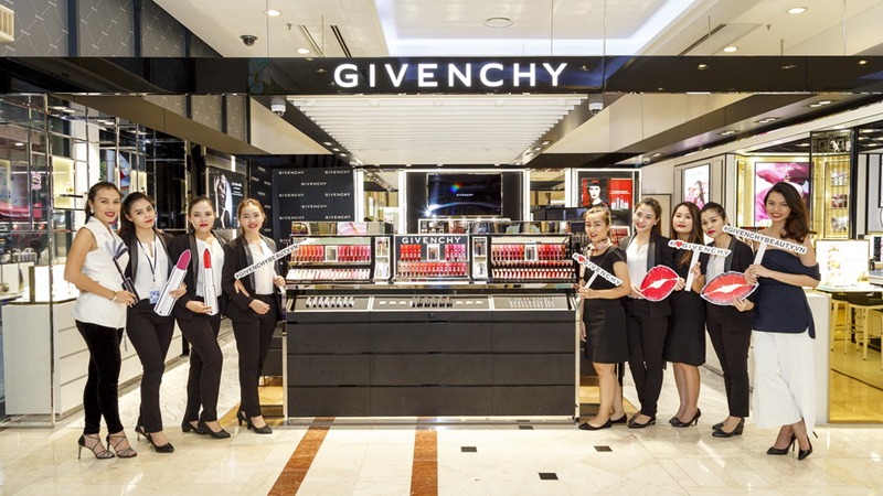 Địa điểm bán son Givenchy