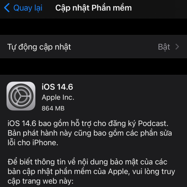 iOS 14.6 iOS 14.6
