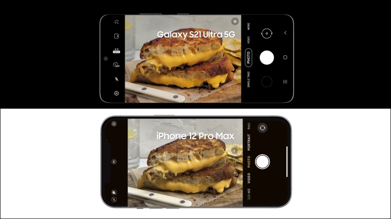 Samsung tung 3 video cà khịa khả năng chụp ảnh và quay video của dòng iPhone 12