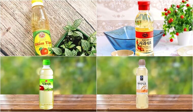 Tổng hợp 4 thương hiệu giấm Hàn Quốc được bán rộng rãi tại Việt Nam