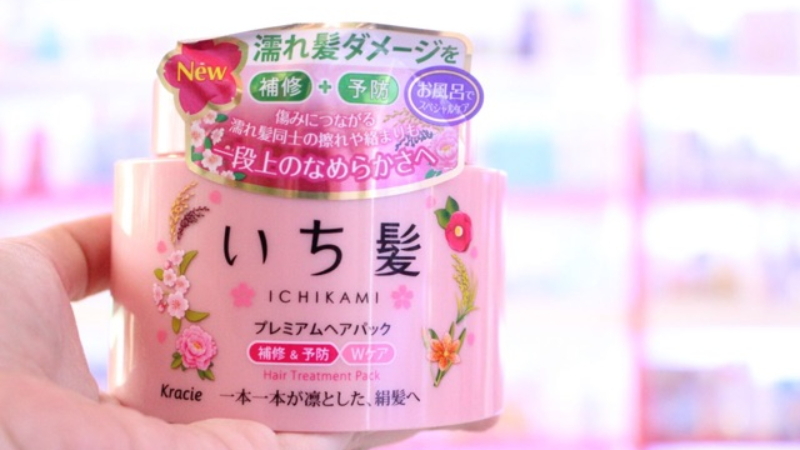 Kem ủ tóc Kracie Ichikami Premium Hair Treatment Pack
