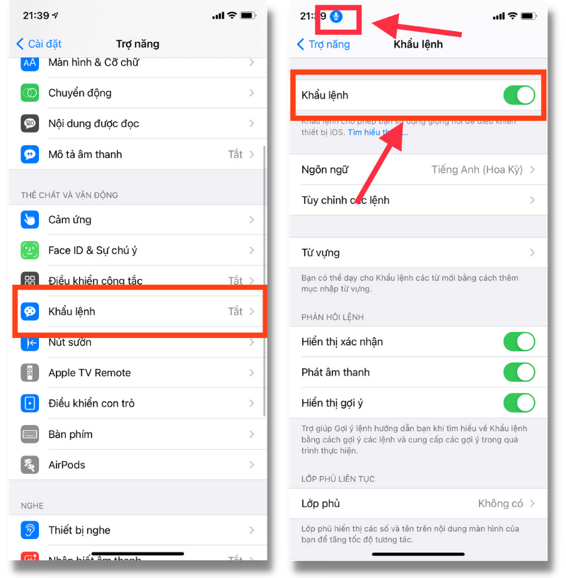 Cách để kích hoạt tính năng mở khóa iPhone bằng giọng nói trên iPhone 11 chạy iOS 14.6. Cách để kích hoạt tính năng mở khóa iPhone bằng giọng nói trên iPhone 11 chạy iOS 14.6.
