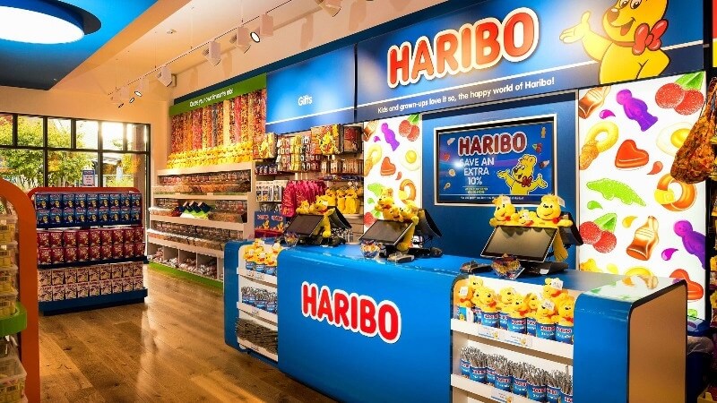 Kẹo dẻo Haribo thương hiệu kẹo dẻo Đức được yêu thích tại Việt Nam