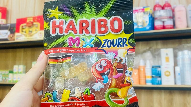 Kẹo dẻo Haribo Mix Zourr