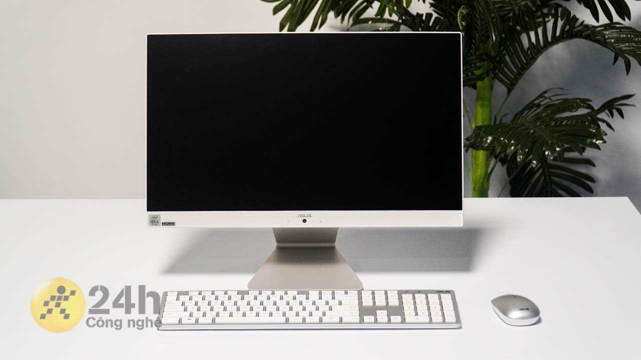 Trọn bộ ASUS Vivo AIO V222FAK phiên bản màu trắng
