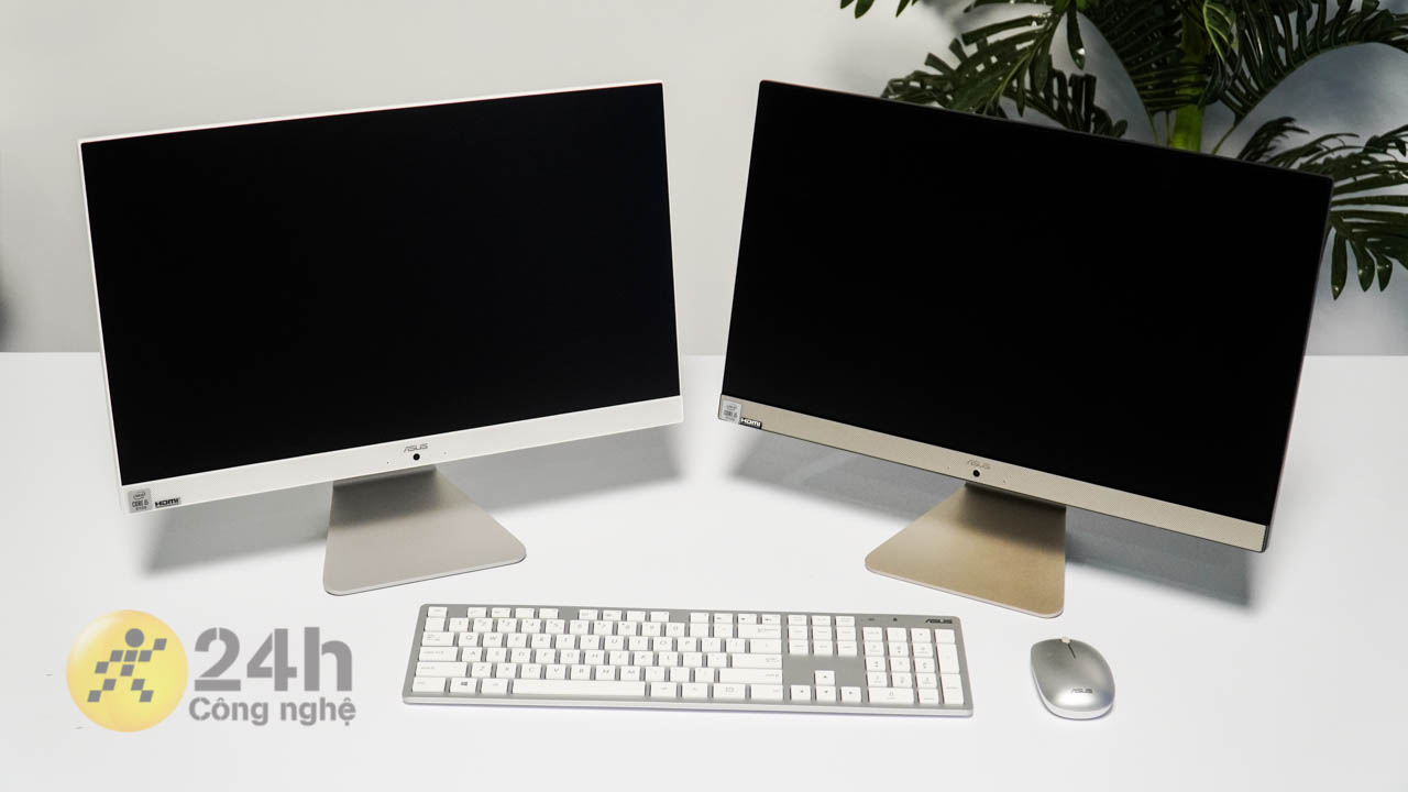 Thiết kế sang trọng của bộ đôi ASUS Vivo AIO V222FAK