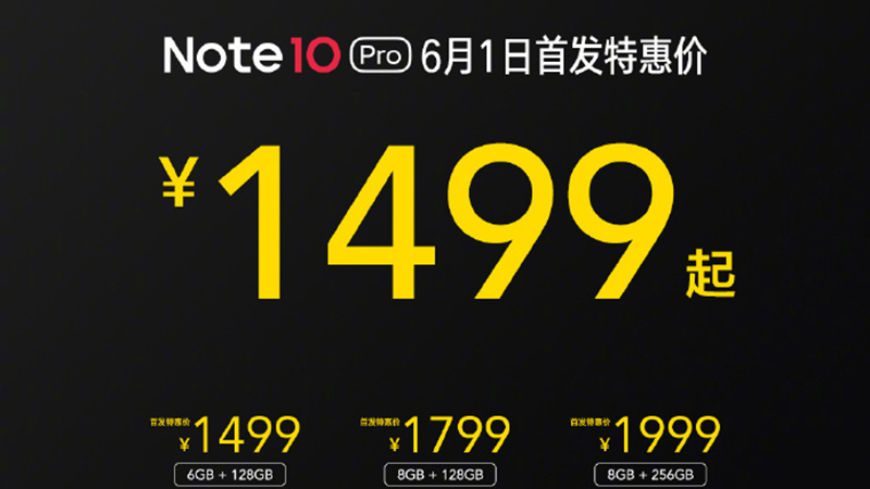 Xiaomi Redmi Note 10 Pro 5G có mức giá bán hấp dẫn