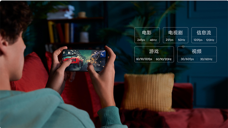 Xiaomi Redmi Note 10 Pro 5G có tần số quét màn hình 120 Hz và tốc độ lấy mẫu cảm ứng là 240 Hz