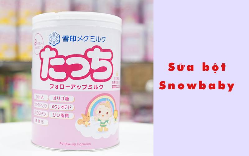 Sữa bột Snowbaby dòng sữa bột Nhật Bản được các bà mẹ tin dùng