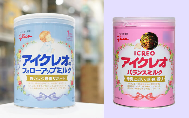 Sữa bột Glico là thương hiệu sữa bột cho bé hàng đầu tại Nhật Bản