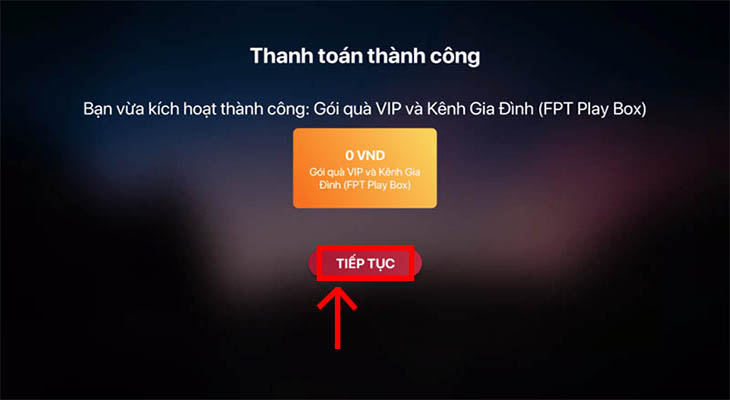 Hướng dẫn kích hoạt gói khuyến mãi 0 đồng từ FPT Play Box+ 2020 - Bước 4