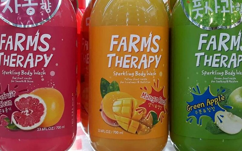 Sữa tắm Farms Therapy Sparkling Body Wash