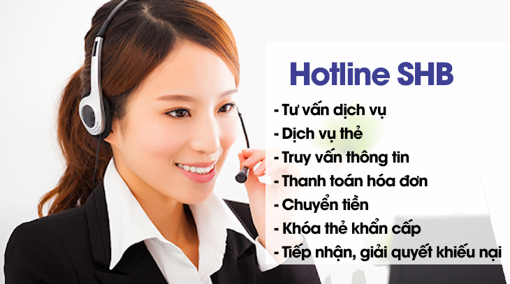 Dịch vụ được hỗ trợ qua hotline Dịch vụ được hỗ trợ qua hotline