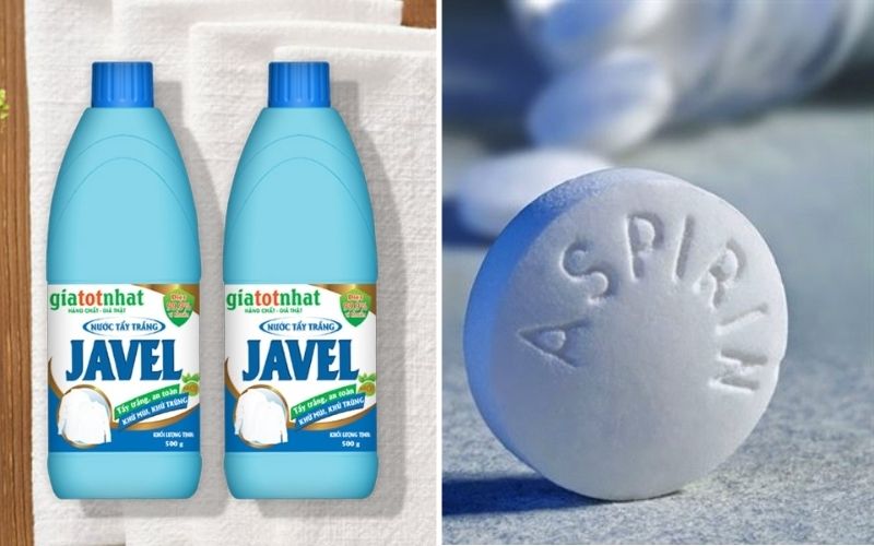 Sử dụng thuốc Aspirin và nước tẩy Javel sẽ giúp hoa lâu tàn