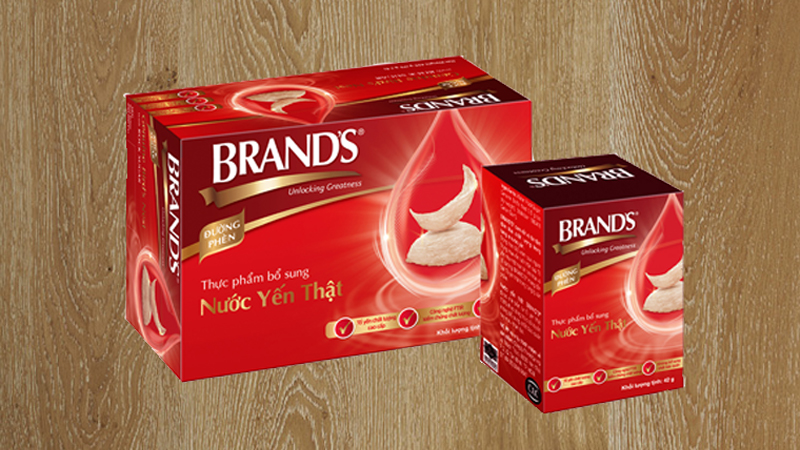 Thương hiệu nước yến BRAND'S