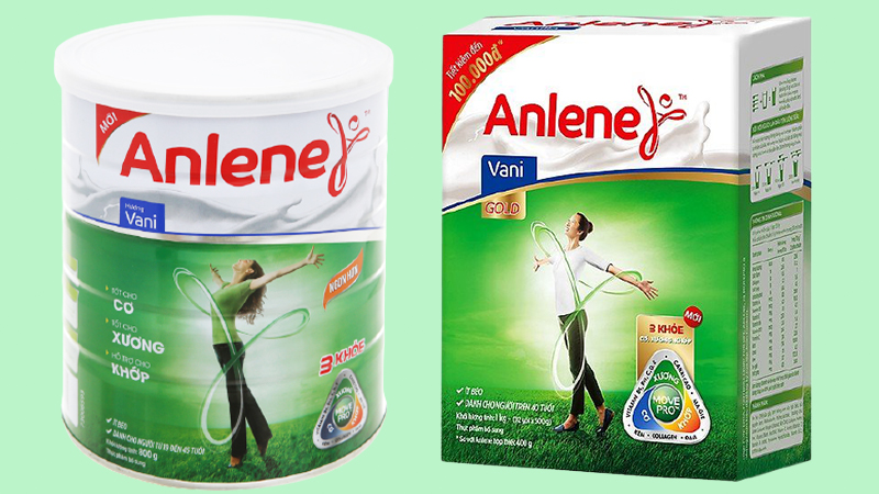 Sữa bột Anlene Sữa bột Anlene