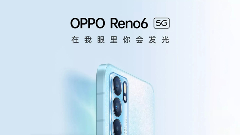 OPPO Reno6 5G được trang bị 5G cho kết nối Internet siêu nhanh OPPO Reno6 5G được trang bị 5G cho kết nối Internet siêu nhanh