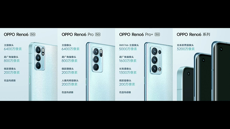 OPPO Reno6 5G có cụm ba camera chất lượng với cảm biến chính 64 MP OPPO Reno6 5G có cụm ba camera chất lượng với cảm biến chính 64 MP