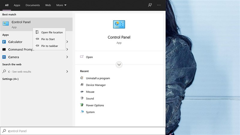 7 cách mở nhanh Control Panel trên Windows 10, xài máy tính như một ôn