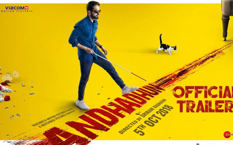 Poster phim “Andhadhun”