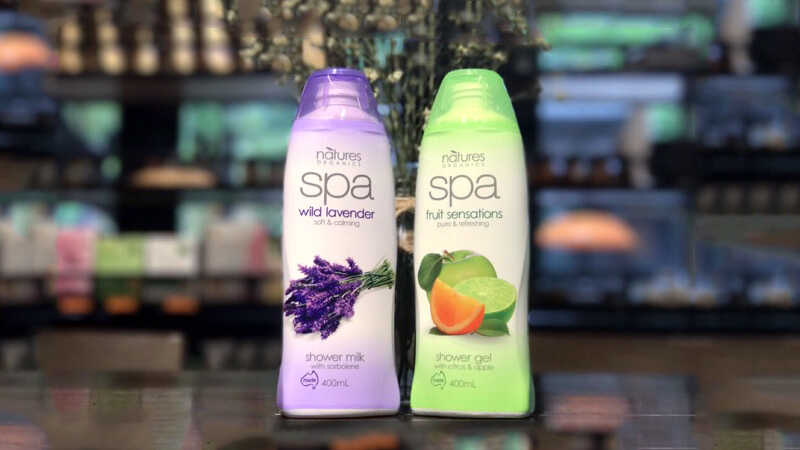 Sữa tắm Spa Wild Lavender và Sữa tắm Spa Fruit Sensations