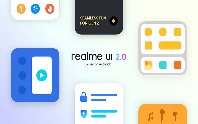 Giao diện Realme UI 2.0