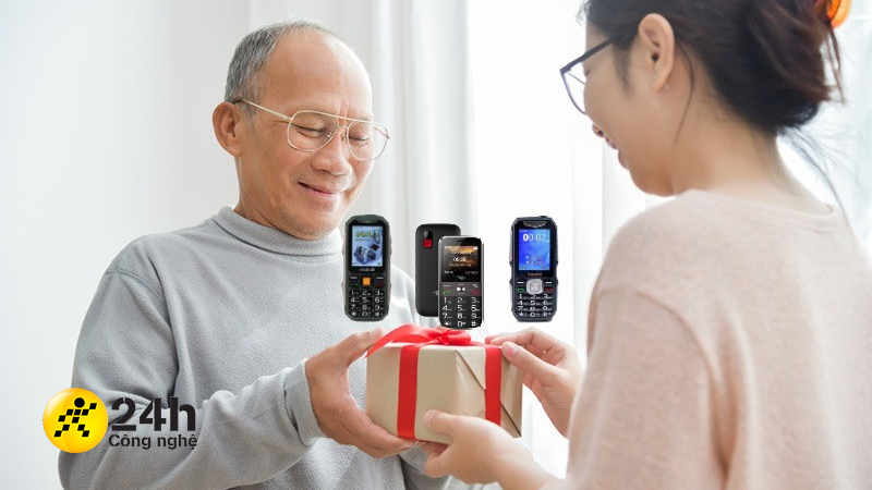 TOP 3 điện thoại cục gạch nghe gọi cực bền, phím lớn, pin siêu trâu, giá dưới 600k, thích hợp làm quà tặng cho người lớn tuổi
