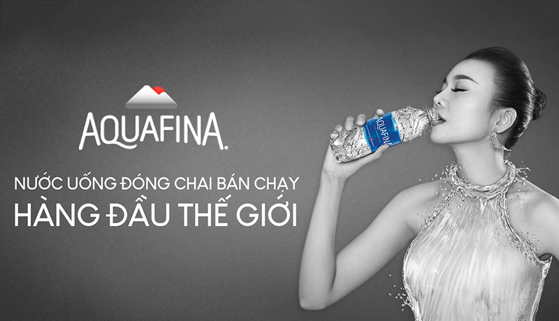 Nước Aquafina là “cứu tinh” cho da khô