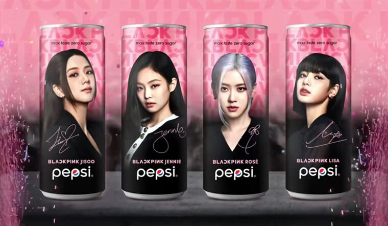 Khám phá Pepsi không calo BlackPink phiên bản giới hạn