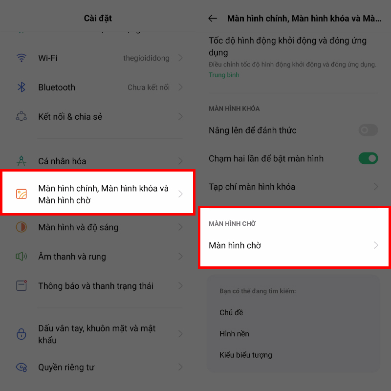 Tùy chỉnh Always on Display Tùy chỉnh Always on Display