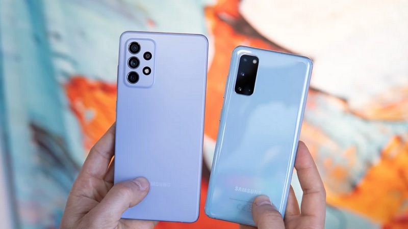 Galaxy A72 vs Galaxy S20+