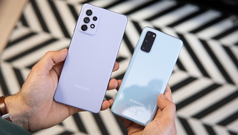 Galaxy A72 vs Galaxy S20+