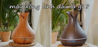 Máy xông tinh dầu tạo độ ẩm là gì? Có tác dụng gì?