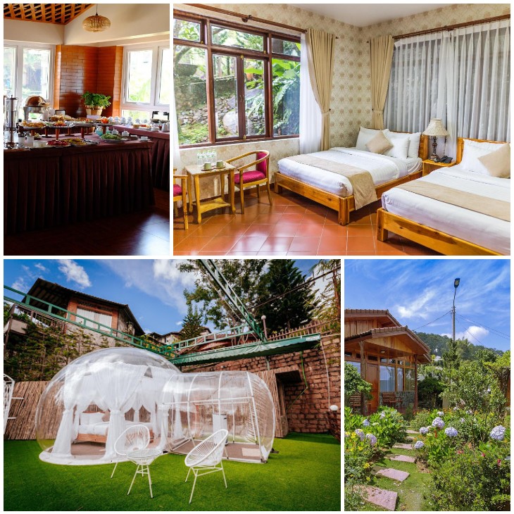 ảnh ghép Zen homestay