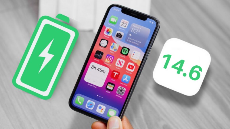 Kiểm tra độ tiêu hao pin của iPhone chạy iOS 14.6