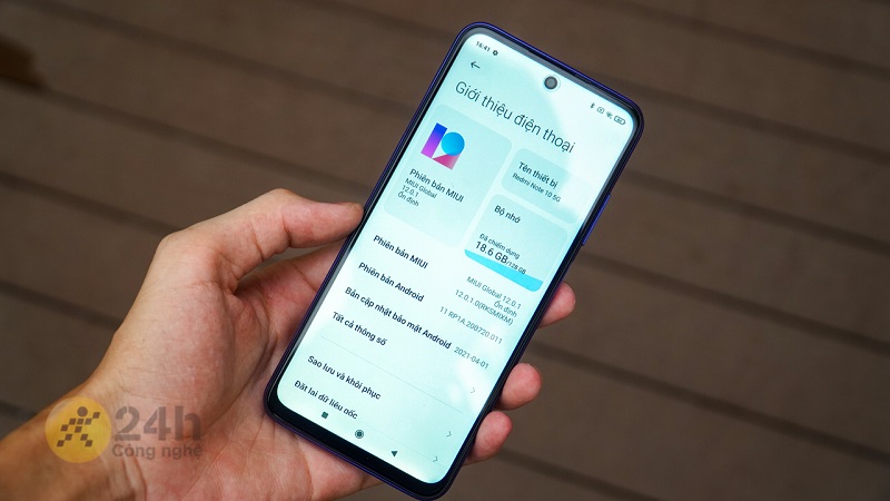 Thiết bị còn được cài đặt sẵn MIUI mới nhất, mang đến nhiều trải nghiệm thú vị