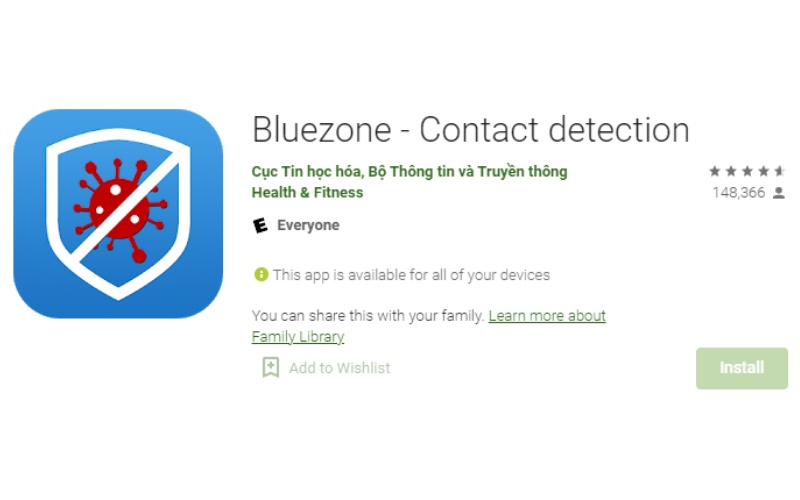 Bluezone app