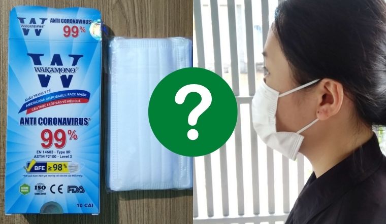 Review khẩu trang Wakamono có khả năng diệt 99% virus Corona