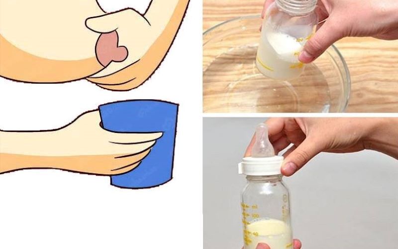 Cách vắt sữa bằng tay hiệu quả với kỹ thuật