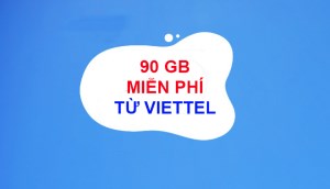 3 cách nhận miễn phí 90GB data miễn phí từ Viettel