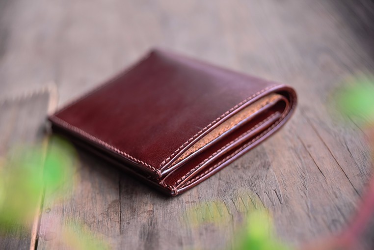 Handmade leather wallet