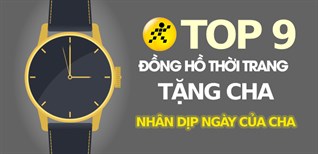Top 9 đồng hồ nam khuyến mãi dưới 1tr5 đến ngày 30/6, có mặt kính lớn phù hợp làm quà nhân dịp Ngày của Cha