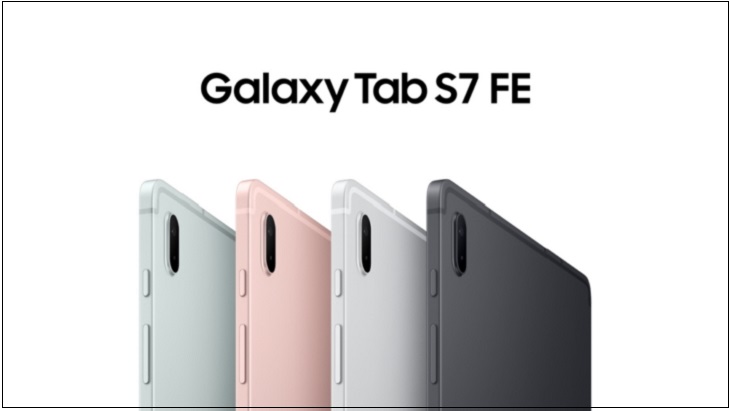 Galaxy Tab S7 FE có bốn lựa chọn màu sắc