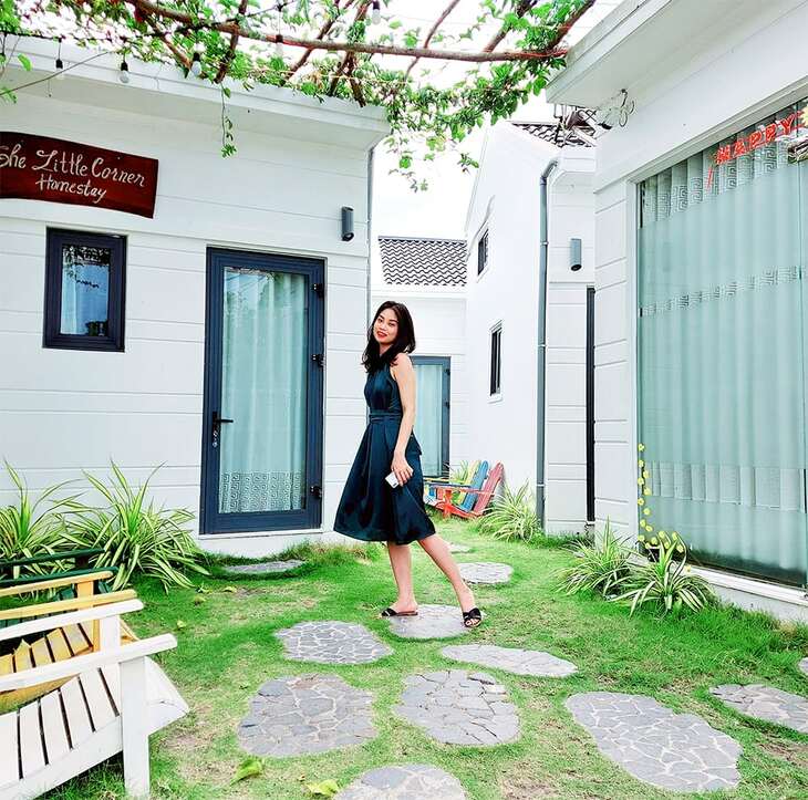 Góc sống ảo tại The Little Corner Homestay