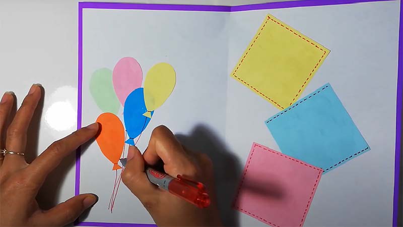Cách làm thiệp sinh nhật đơn giản nhất  Thiệp trái tim  Birthday pop up  card  YouTube