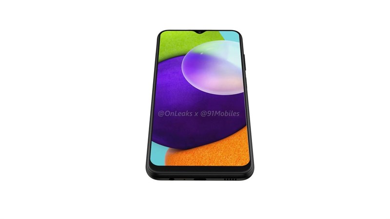Mặt trước của Samsung Galaxy A03s.