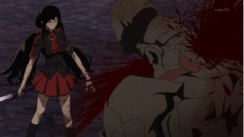 Bộ anime kinh dị đầy máu mang tên Blood - C