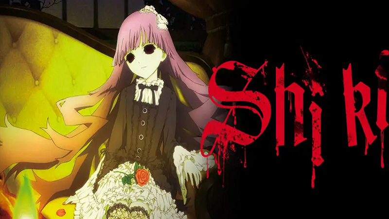 Hình ảnh cô gái đầy kỳ bí trong bộ anime Shiki