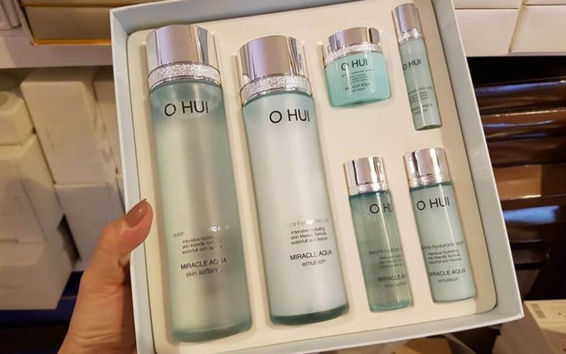 Nơi mua bộ dưỡng da OHUI Miracle Aqua