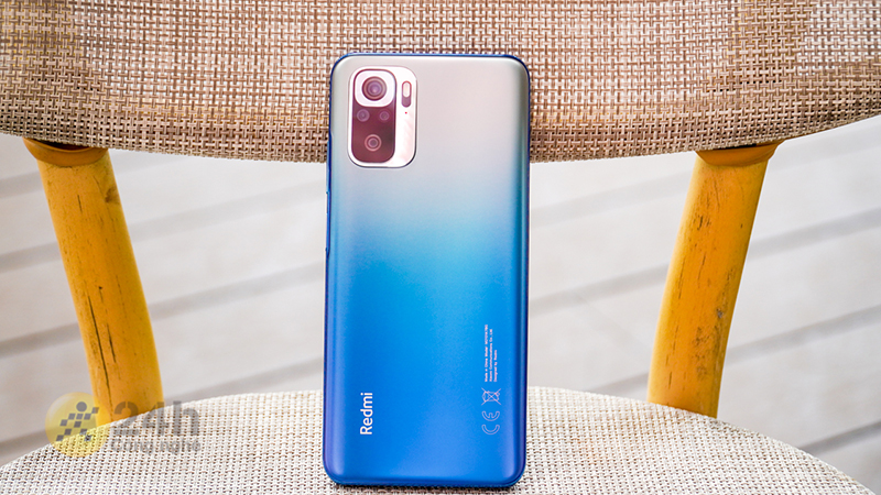 Thiết kế tổng thể của Redmi Note 10S trông hơi giống với bản tiêu chuẩn và bản Pro.